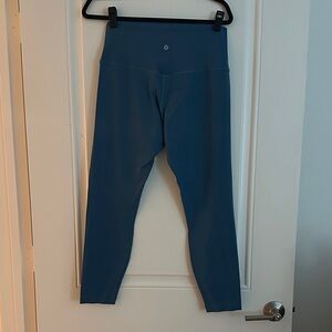 lululemon athletica Womens Turquoise Leggings